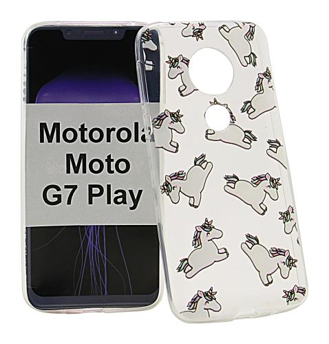 TPU Designdeksel Motorola Moto G7 Play