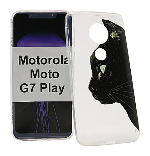 TPU Designdeksel Motorola Moto G7 Play