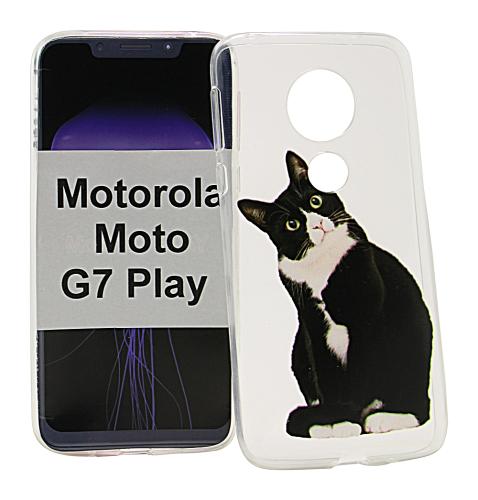 TPU Designdeksel Motorola Moto G7 Play