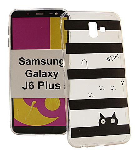 TPU Designdeksel Samsung Galaxy J6 Plus (J610FN/DS)
