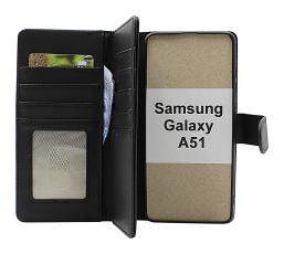 Skimblocker Samsung Galaxy A51 (A515F/DS) XL Lommebok Deksel