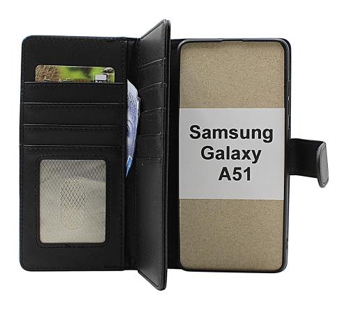 Skimblocker Samsung Galaxy A51 (A515F/DS) XL Lommebok Deksel