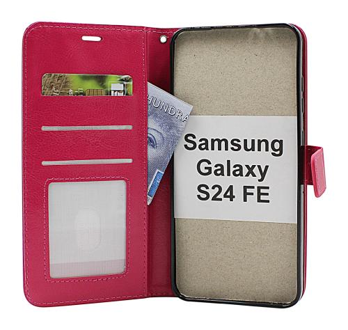 Crazy Horse Samsung Galaxy S24 FE Lommebok Deksel