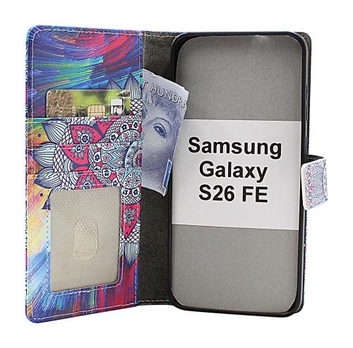 Skimblocker Samsung Galaxy S26 FE Magnet Lommebok Deksel Design