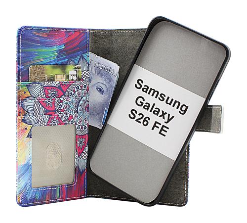 Skimblocker Samsung Galaxy S26 FE Magnet Lommebok Deksel Design