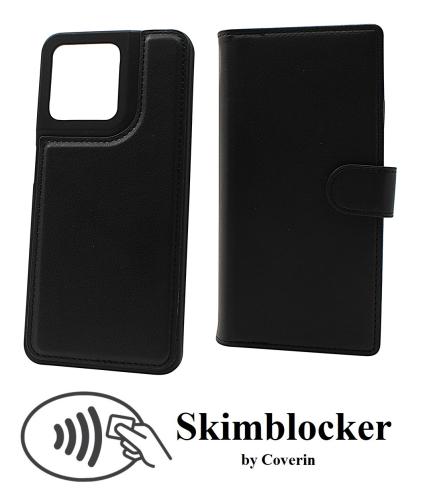 Skimblocker Motorola Moto G15 XL Magnet Lommebok Deksel