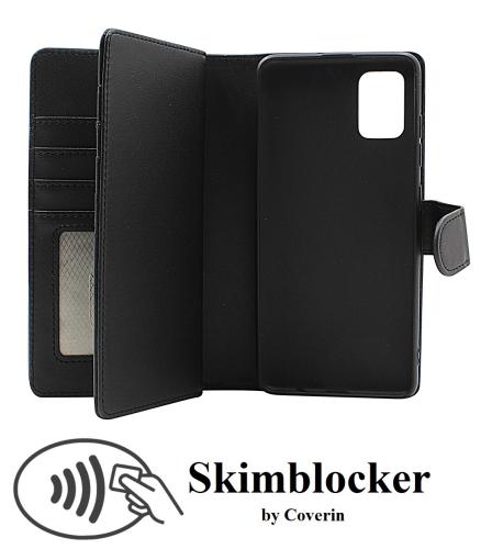 Skimblocker Samsung Galaxy A51 (A515F/DS) XL Lommebok Deksel