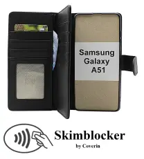 Skimblocker Samsung Galaxy A51 (A515F/DS) XL Lommebok Deksel