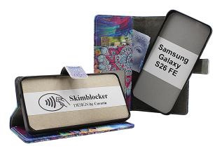 Skimblocker Samsung Galaxy S26 FE Magnet Lommebok Deksel Design
