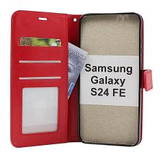 Crazy Horse Samsung Galaxy S24 FE Lommebok Deksel
