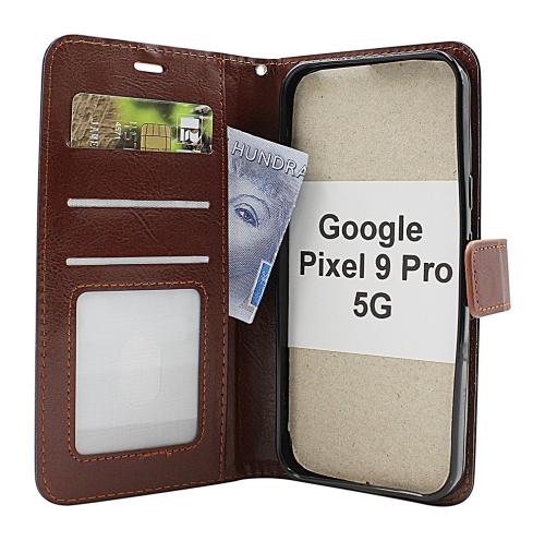 Crazy Horse Google Pixel 9 / Pixel 9 Pro 5G Lommebok Deksel