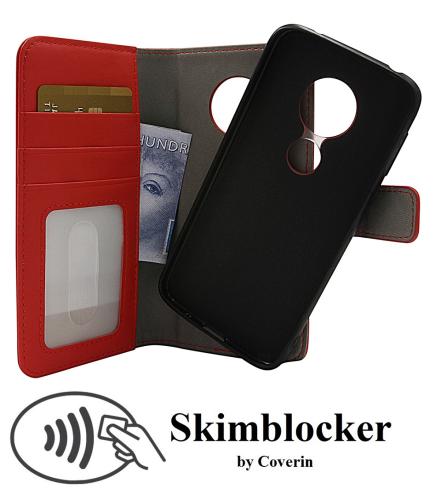 Skimblocker Magnet Wallet Motorola Moto G7 Play