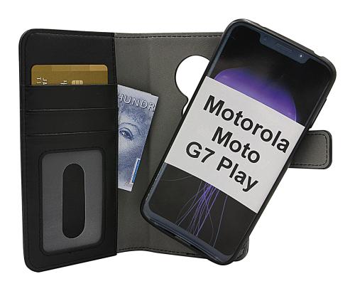 Skimblocker Magnet Wallet Motorola Moto G7 Play