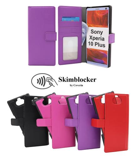 Skimblocker Magnet Wallet Sony Xperia 10 Plus