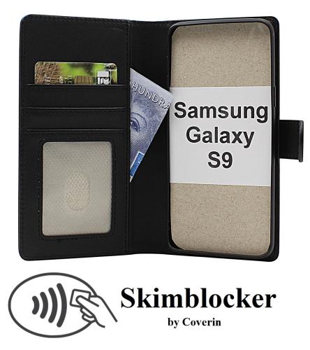 Skimblocker Samsung Galaxy S9 Magnet Lommebok Deksel