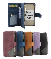 XL Doro Aurora A11 Luksus Lommebok Deksel