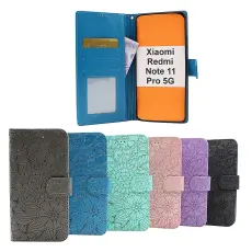 Flower Standcase Wallet Xiaomi Redmi Note 11 Pro 5G