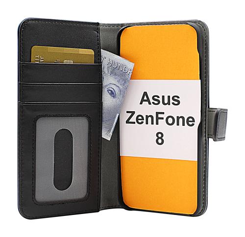 Skimblocker Magnet Wallet Asus ZenFone 8 (ZS590KS)