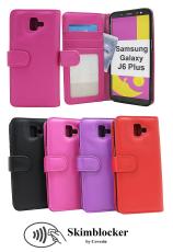 Skimblocker Lommebok-etui Samsung Galaxy J6 Plus (J610FN/DS)