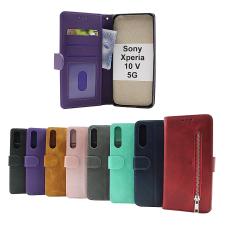 Zipper Standcase Wallet Sony Xperia 10 V 5G