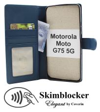 Skimblocker Motorola Moto G75 5G Lommebok Deksel