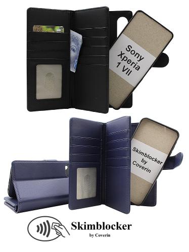 Skimblocker Sony Xperia 1 VII XL Magnet Lommebok Deksel