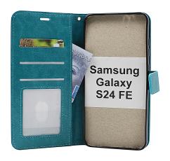 Crazy Horse Samsung Galaxy S24 FE Lommebok Deksel