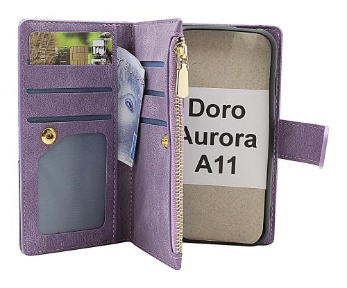 XL Doro Aurora A11 Luksus Lommebok Deksel