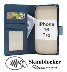 Skimblocker iPhone 16 Pro Lommebok Deksel