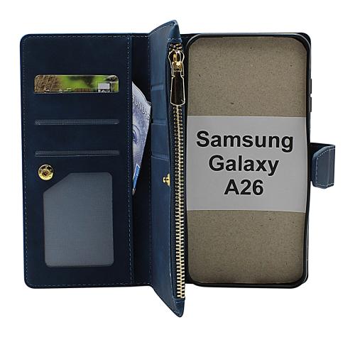 XL Samsung Galaxy A26 Luksus Lommebok Deksel