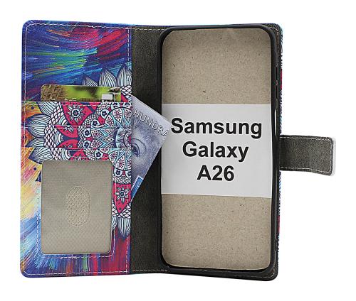 Skimblocker Samsung Galaxy A26 Magnet Lommebok Deksel Design