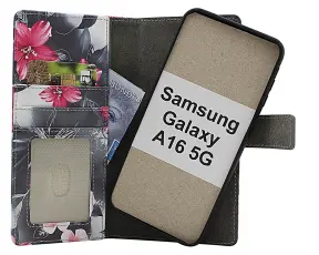 Skimblocker Samsung Galaxy A16 / A16 5G Magnet Lommebok Deksel Design