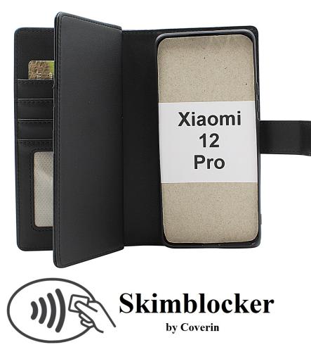 Skimblocker Xiaomi 12 Pro XL Magnet Lommebok Deksel