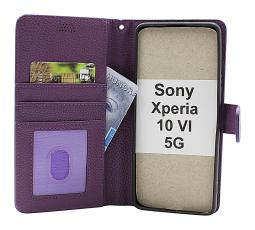 Sony Xperia 10 VI 5G New Standcase Lommebok