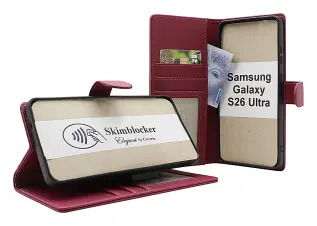 Skimblocker Samsung Galaxy S26 Ultra Lommebok Deksel