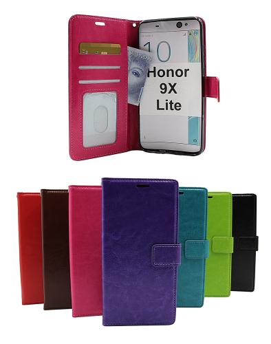 Crazy Horse Wallet Huawei Honor 9X Lite