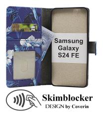 Skimblocker Samsung Galaxy S24 FE Lommebok Deksel Design