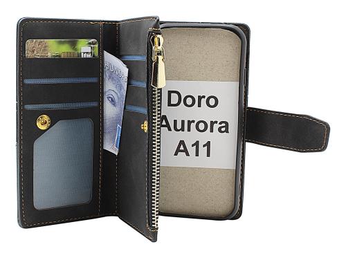 XL Doro Aurora A11 Luksus Lommebok Deksel