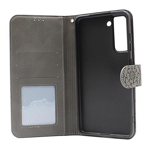 Flower Standcase Wallet Samsung Galaxy S21 FE 5G (SM-G990B)