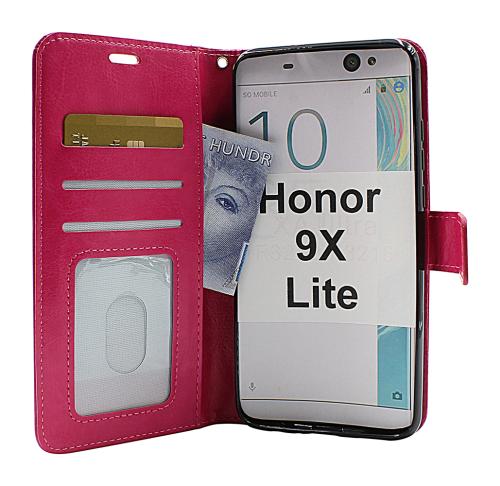 Crazy Horse Wallet Huawei Honor 9X Lite