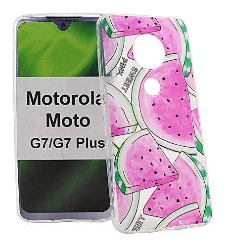 TPU Designdeksel Motorola Moto G7 / Moto G7 Plus
