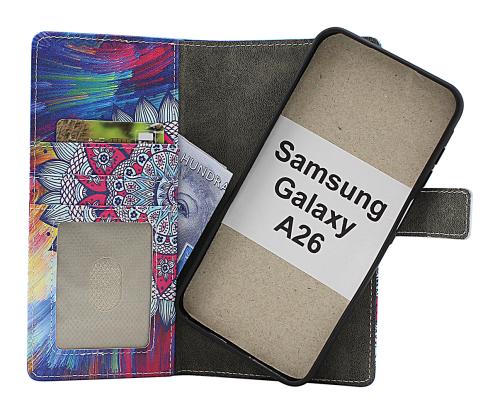 Skimblocker Samsung Galaxy A26 Magnet Lommebok Deksel Design