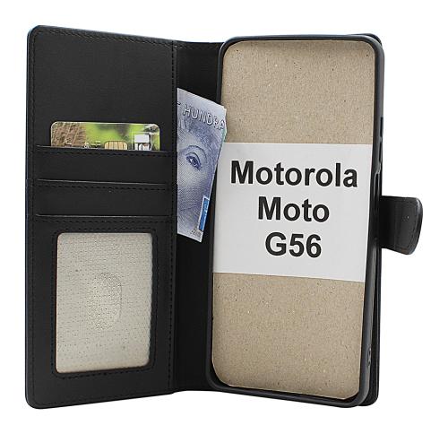 Skimblocker Motorola Moto G56 Magnet Lommebok Deksel