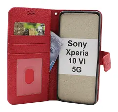 Sony Xperia 10 VI 5G New Standcase Lommebok