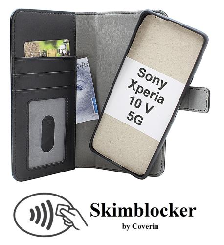 Skimblocker Magnet Wallet Sony Xperia 10 V 5G