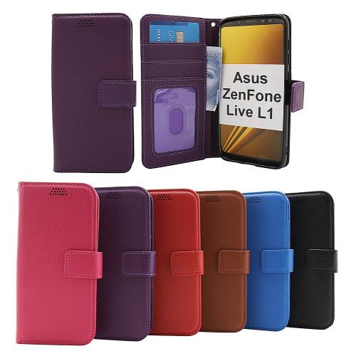 New Standcase Wallet Asus ZenFone Live L1 (ZA550KL)