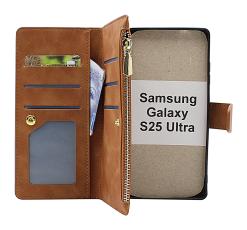 XL Samsung Galaxy S25 Ultra Luksus Lommebok Deksel