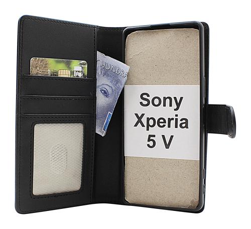 Skimblocker Sony Xperia 5 V Magnet Lommebok Deksel