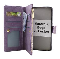 XL Motorola Edge 70 Fusion / 70 Fusion + Luksus Lommebok Deksel