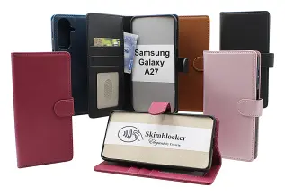 Skimblocker Samsung Galaxy A27 Lommebok Deksel